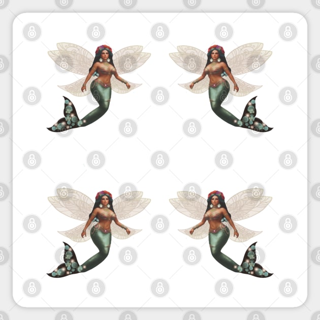 Fairies and Latina Sirenas Sticker by MGRCLimon